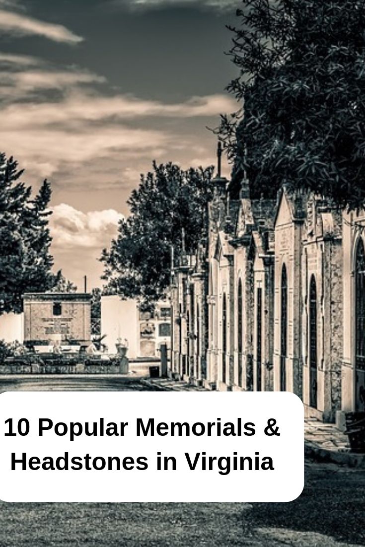10 Popular Headstone and Memorials in Virginia